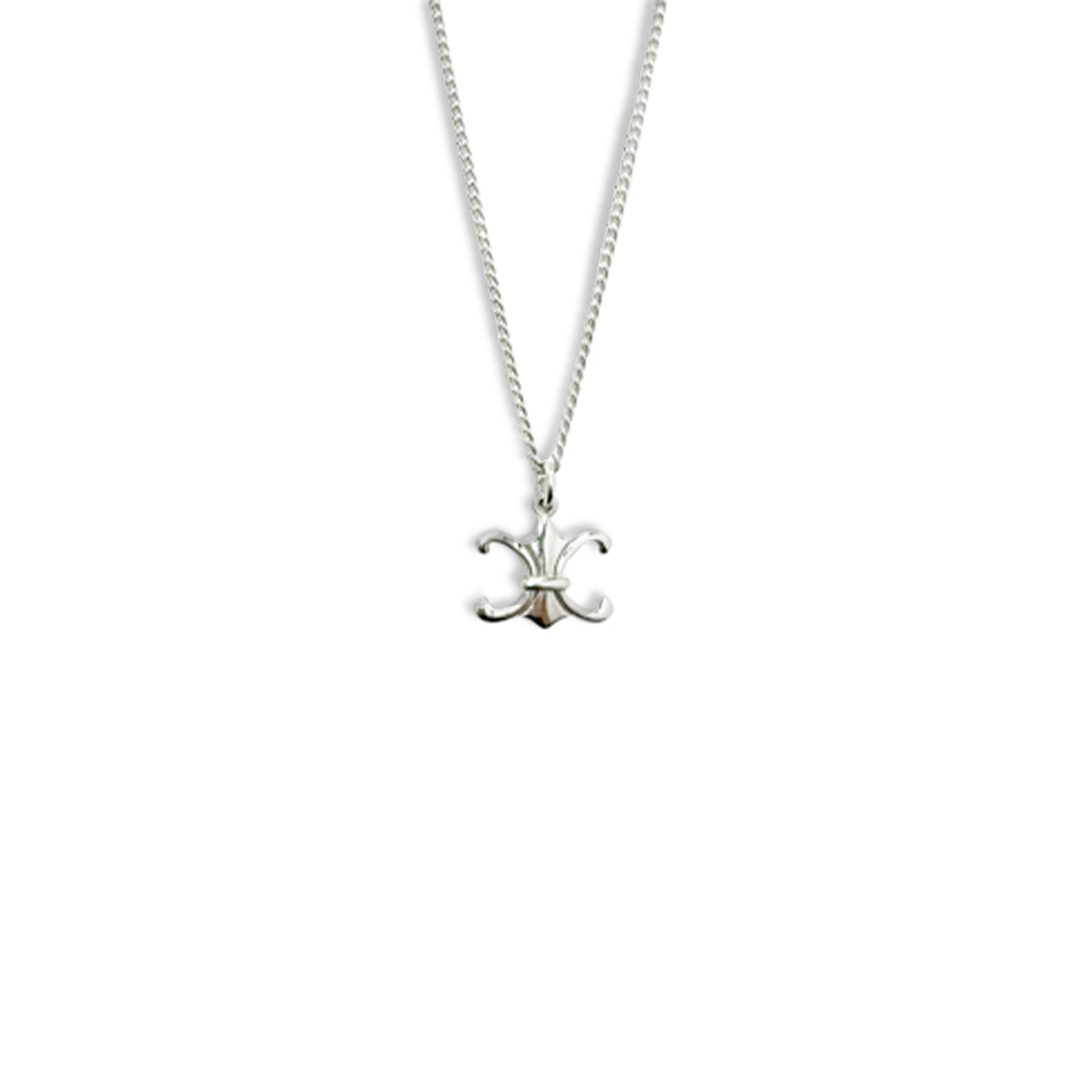 CELINE TRIOMPHE NECKLACE 461IX6SIL.36SI